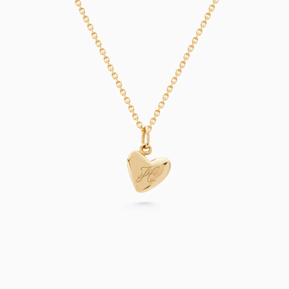 Impression™ Heart Pendant | Yellow Gold