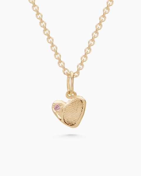 Impression™ Heart Pendant | Yellow Gold