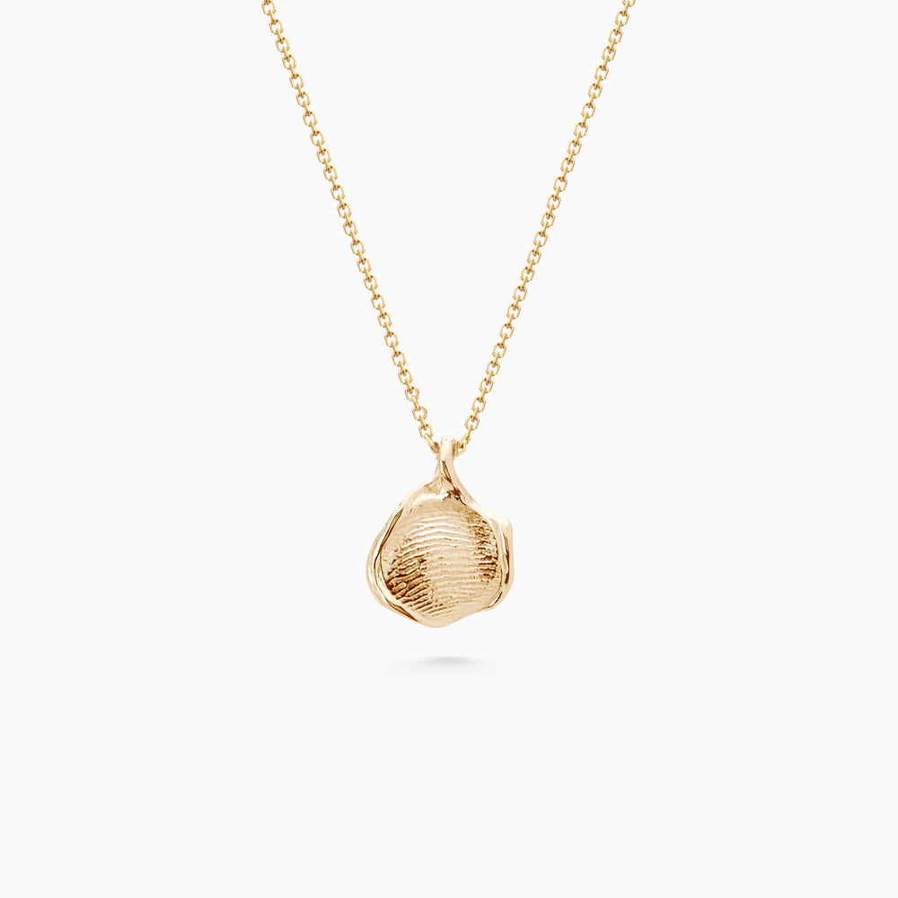 Impression™ Wave Pendant | Yellow Gold
