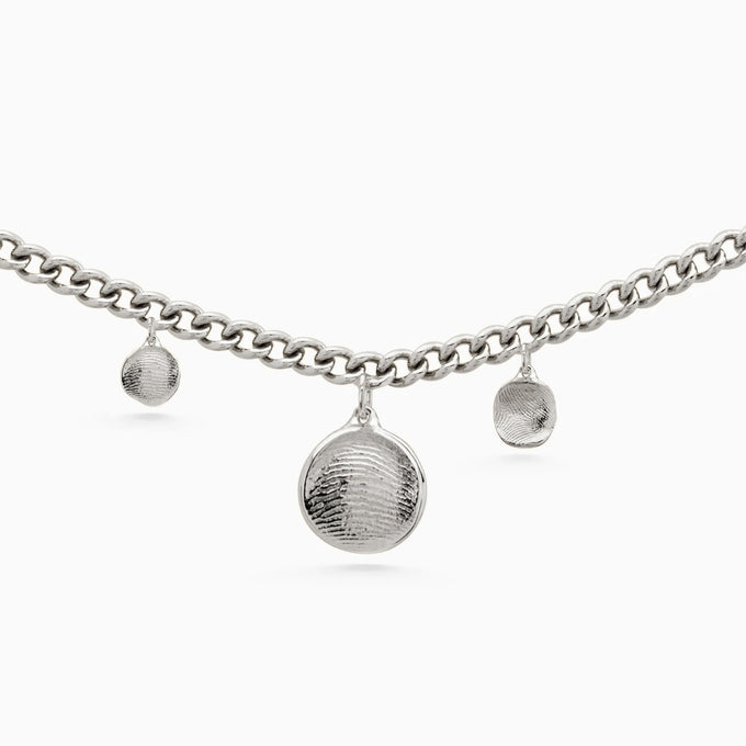 Impression™ Charm Bracelet | White Gold