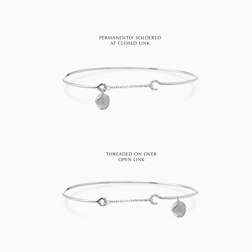 Impression™ Weave Bracelet | White Gold