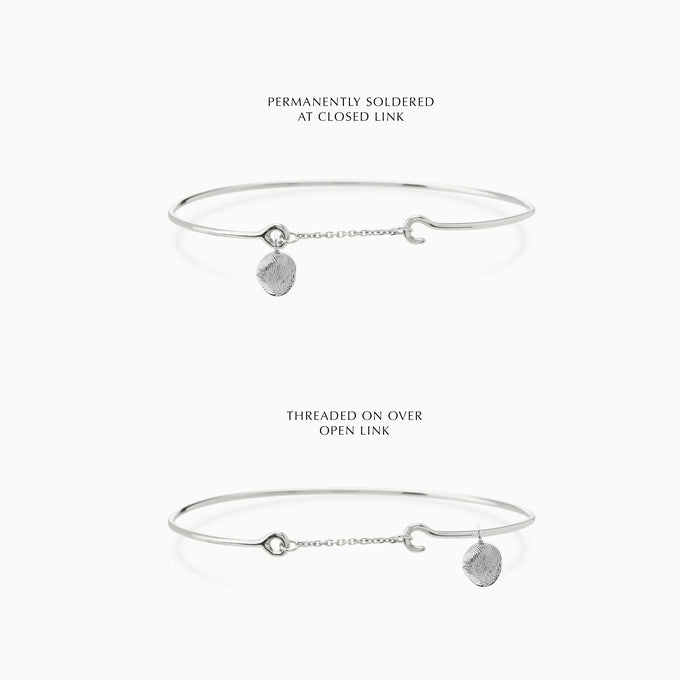 Impression™ Weave Bracelet | White Gold
