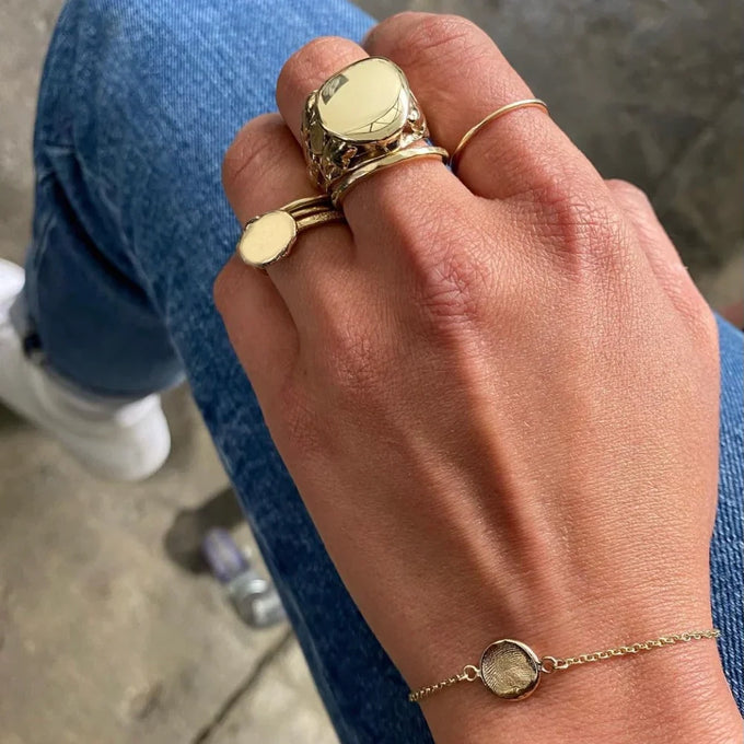 Ingot Ring | Solid Gold