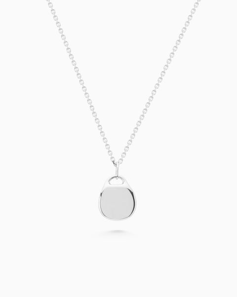 Round Pendant | Silver