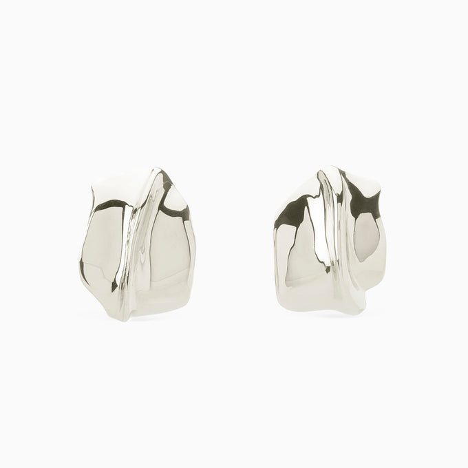 Flow Earrings | Silver