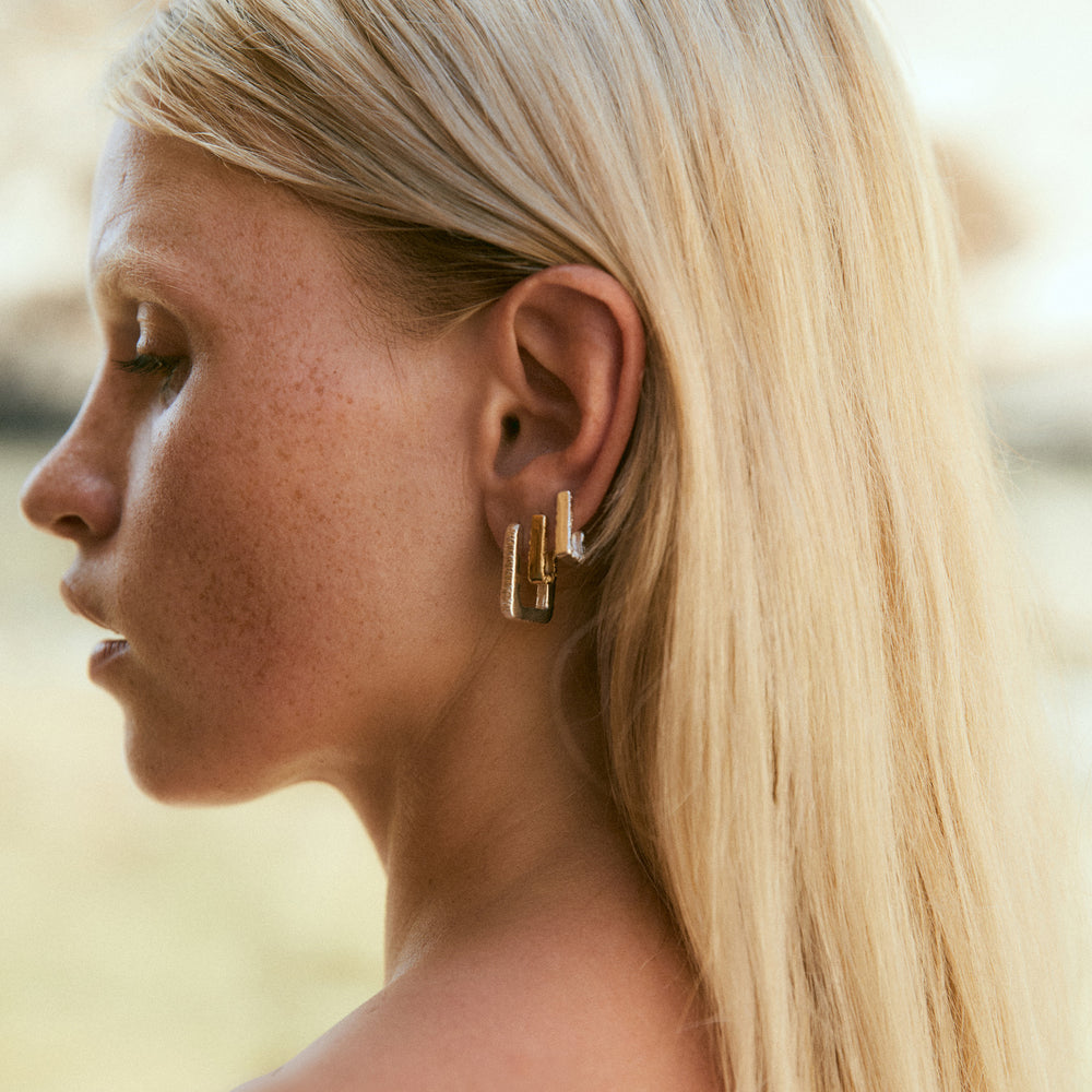 Mini Ember Earring | Yellow Gold