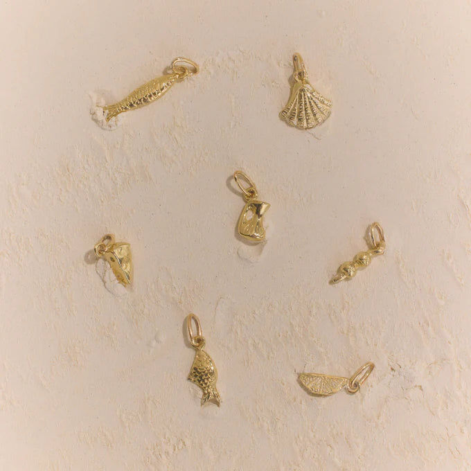 Fish Pendant | Gold
