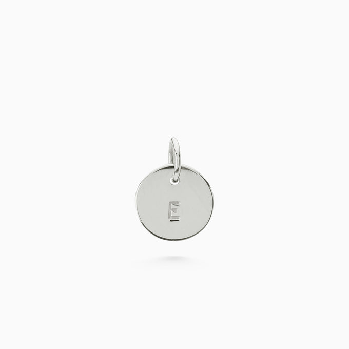 Disc Necklace | Silver