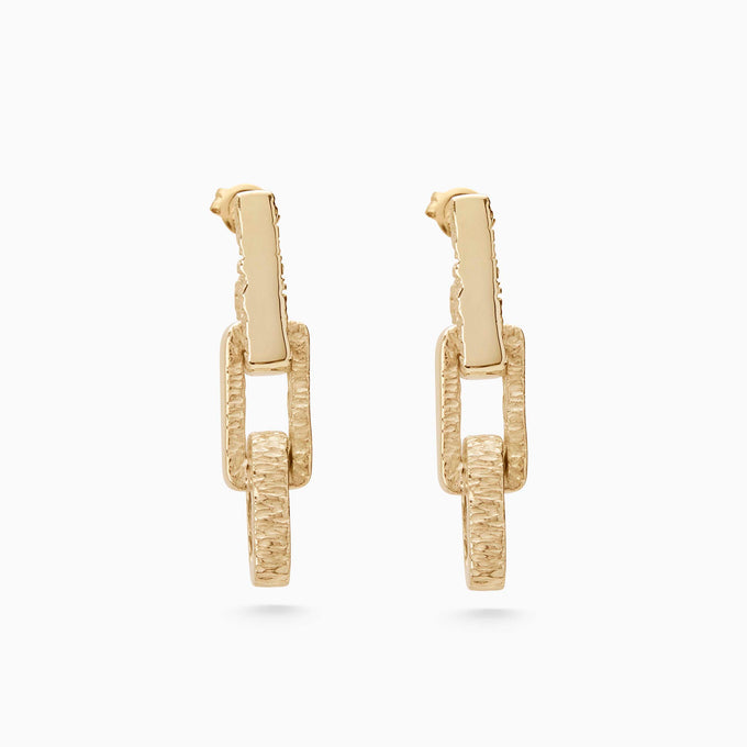 Mini Ember Earring | Yellow Gold
