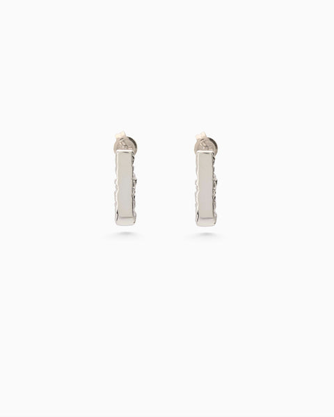 Mini Ember Earring | Silver