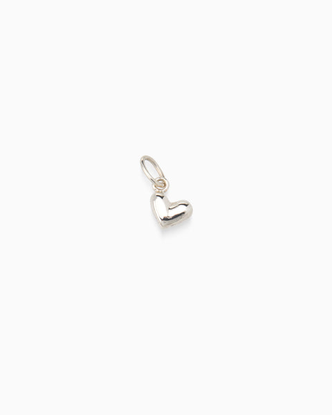 Mini Heart Pendant | Silver