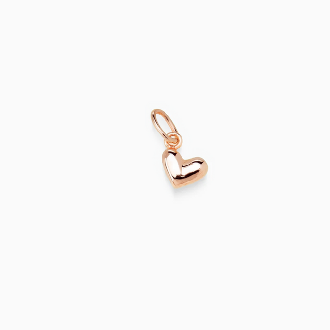 Mini Heart Pendant | Rose Gold