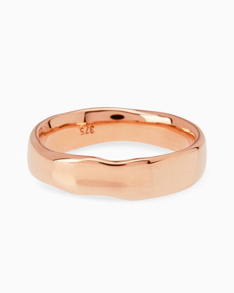 Signature Band Ring | Rose Gold