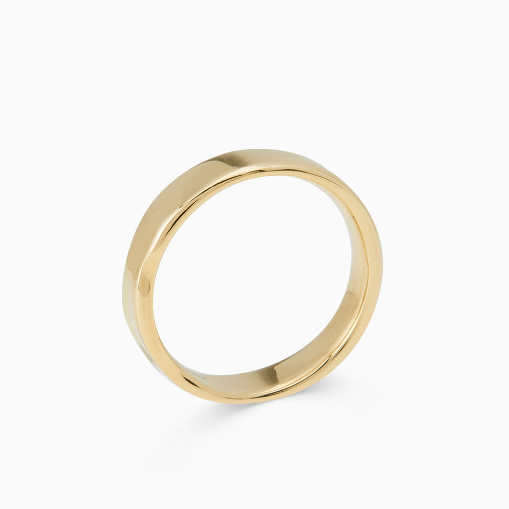 Signature Band Ring | Yellow Gold