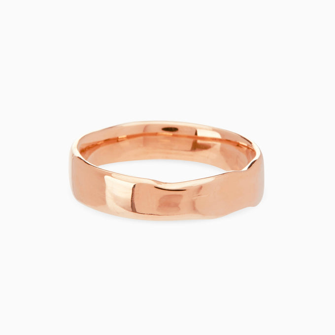 Signature Band Ring | Rose Gold