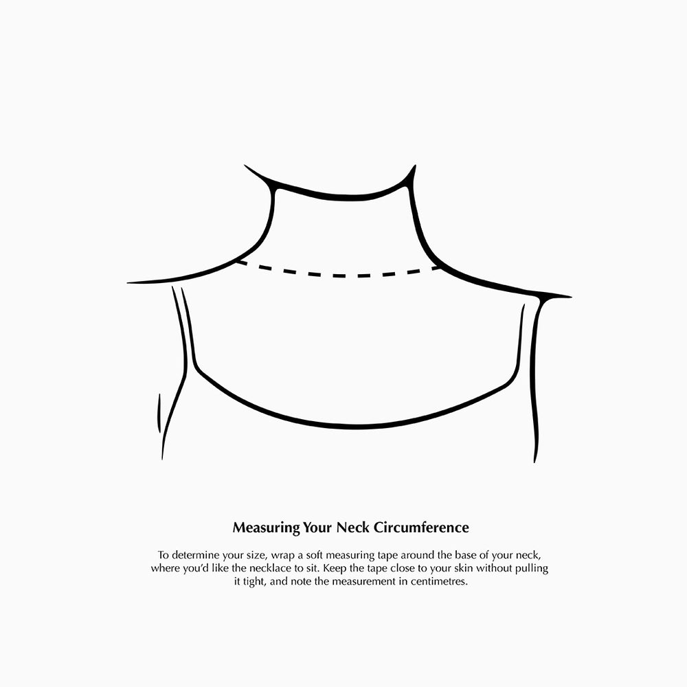 Sculpt Necklace | White Gold