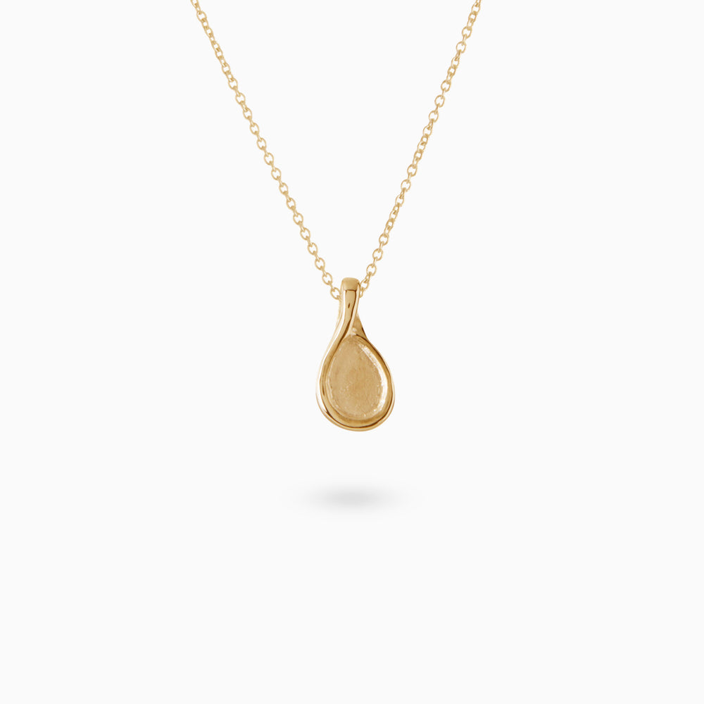 Forma Pendant | Yellow Gold