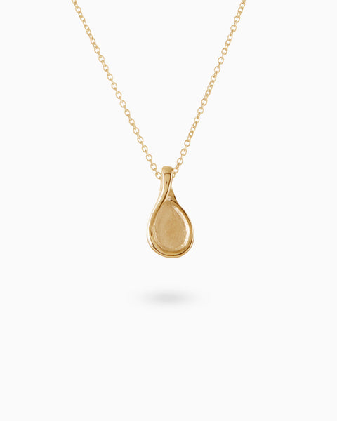 Forma Pendant | Yellow Gold