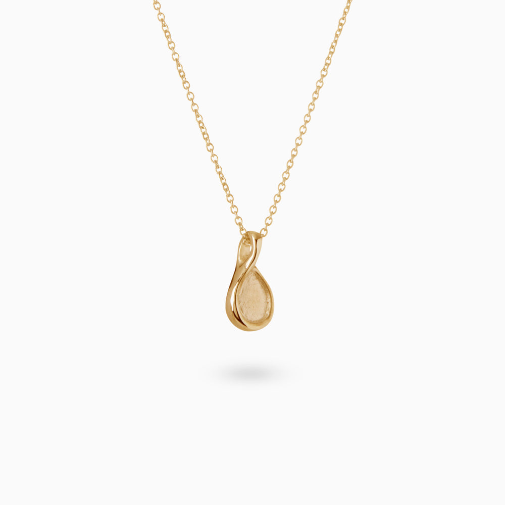 Forma Pendant | Yellow Gold