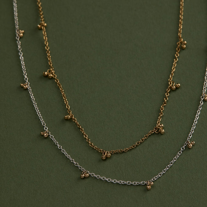 Cherrie Chain Necklace | Mixed Metals