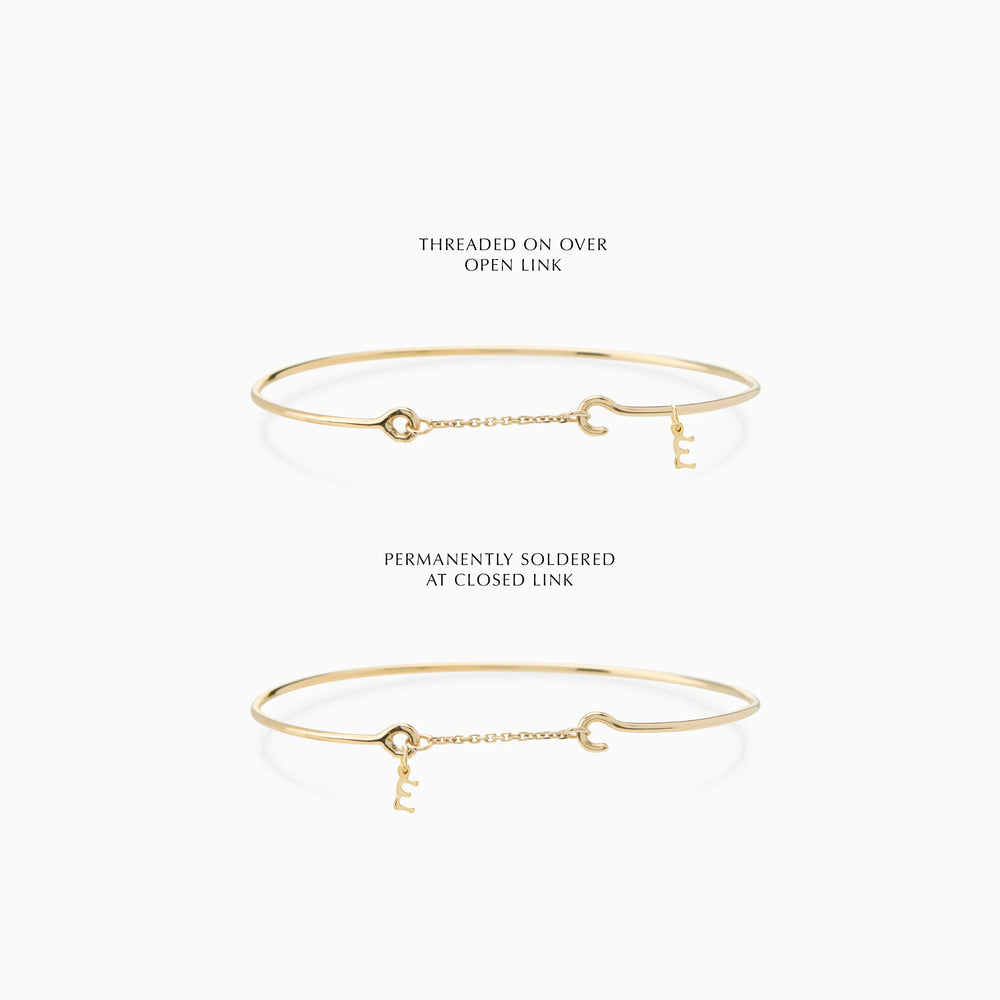 Pendant Weave Bracelet | Yellow Gold