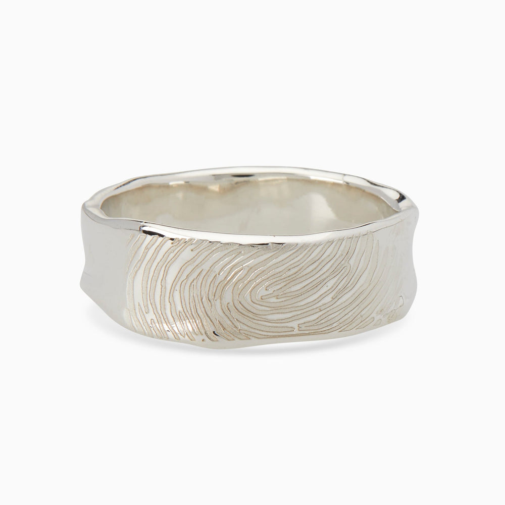 Signature Band Ring | Silver