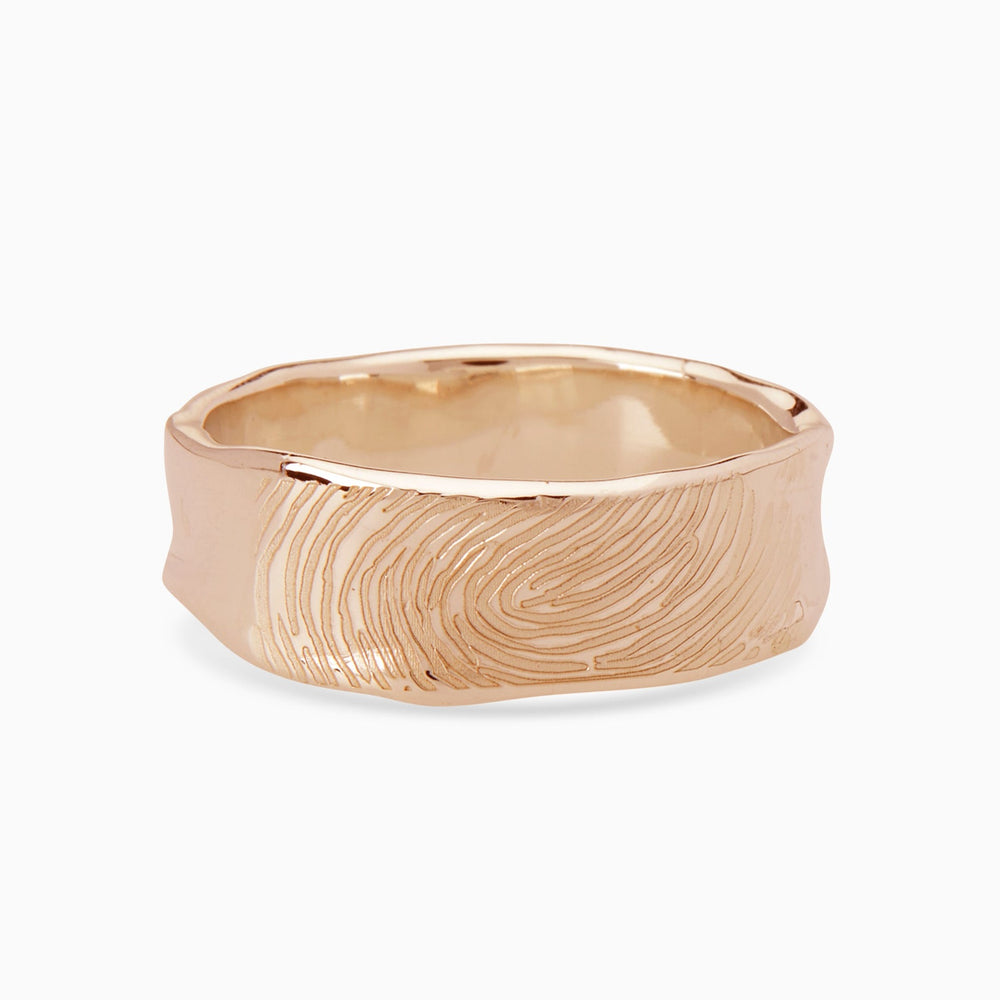 Signature Band Ring | Rose Gold