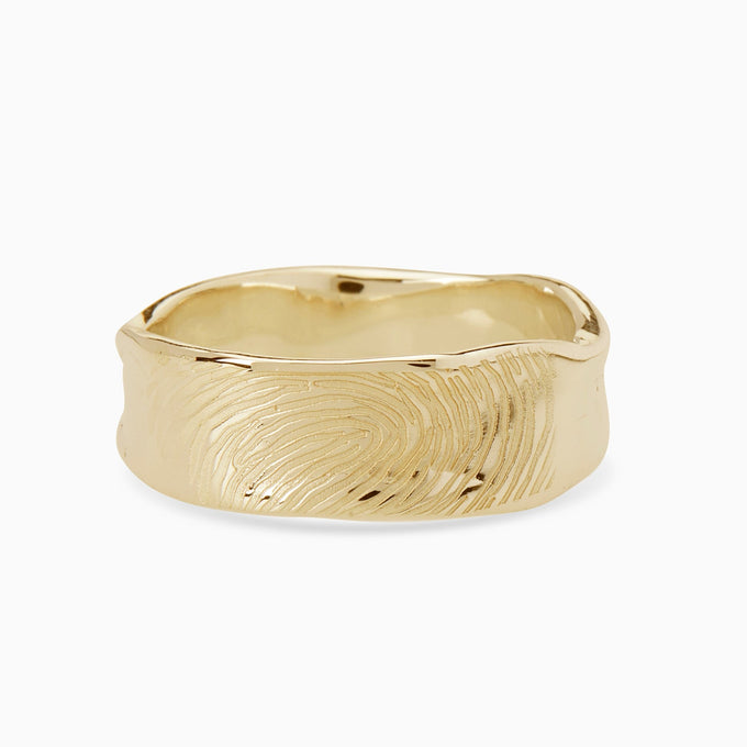 Signature Band Ring | Yellow Gold