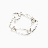 Oval Link Bracelet | Silver