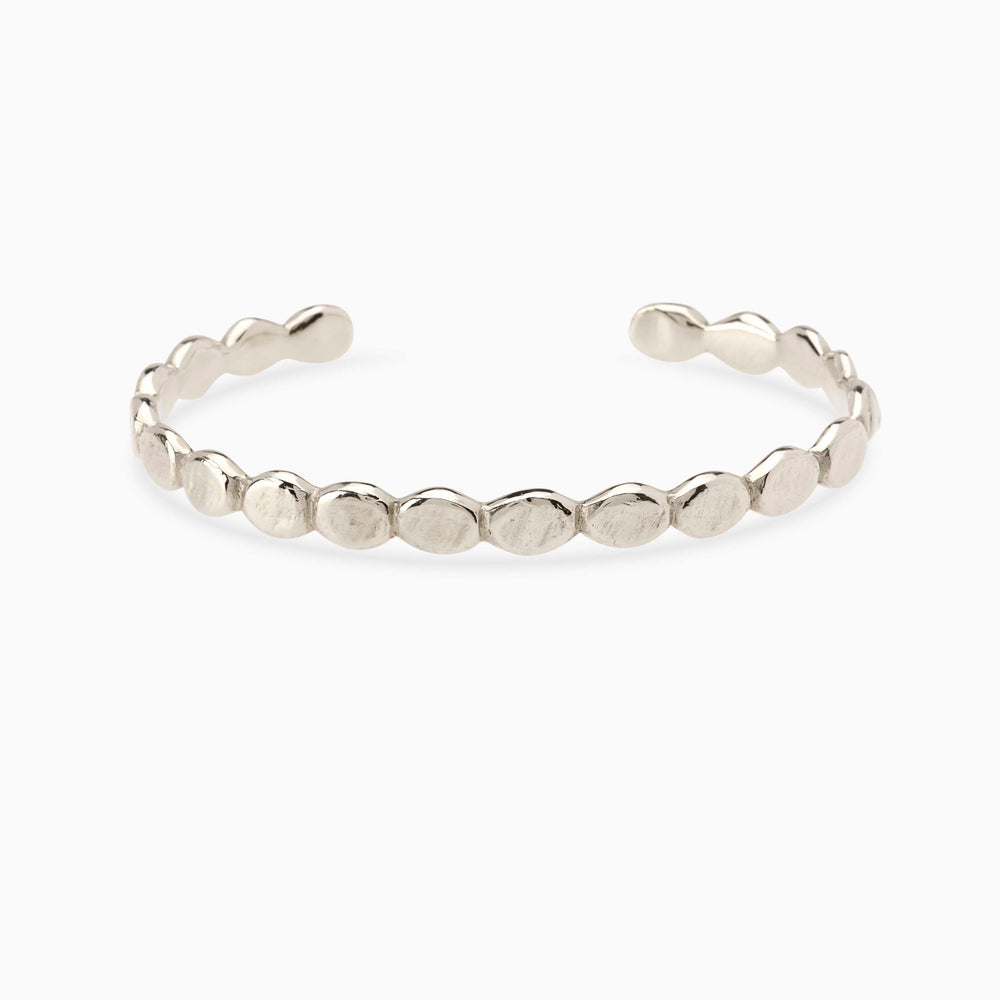 Pebble Cuff | Silver