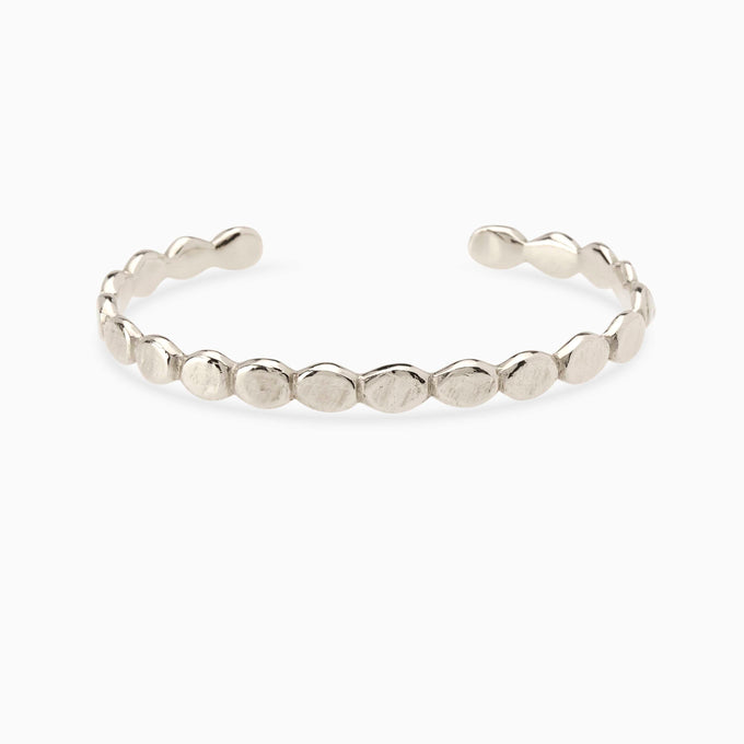 Pebble Cuff | Silver