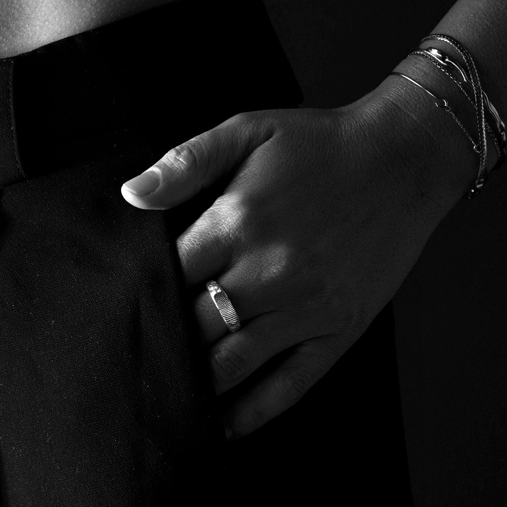 Impression™ Mason Signet Ring | Rose Gold