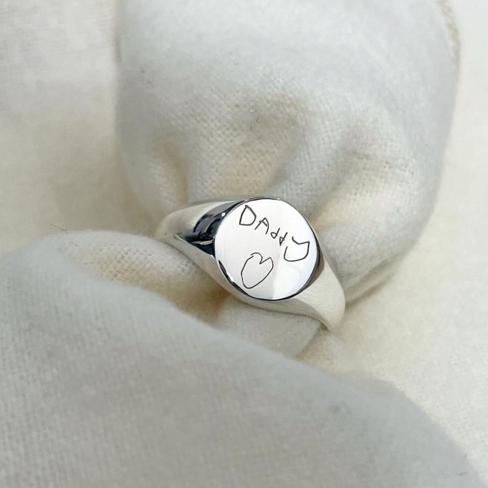 Signature Signet Ring | Silver