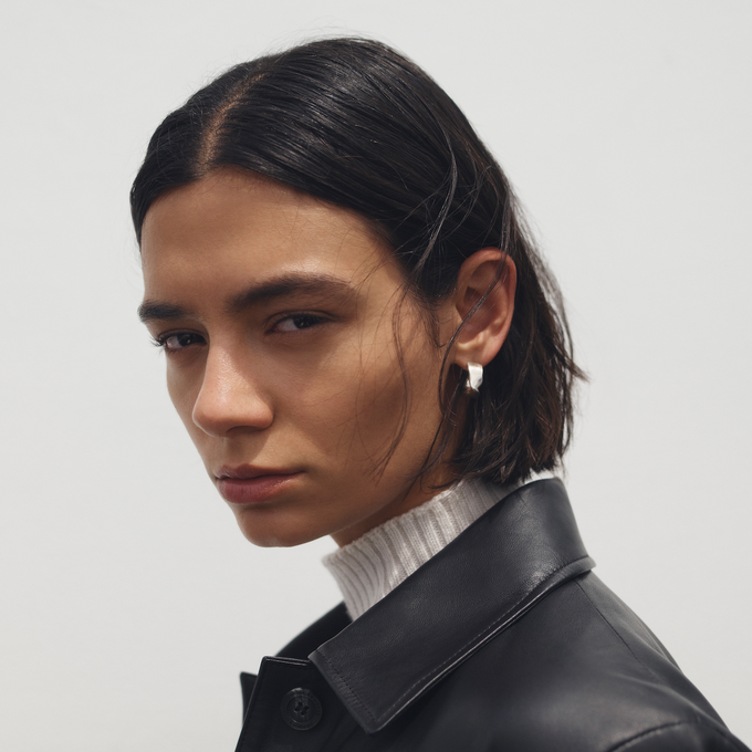 Twist Hoops | Silver
