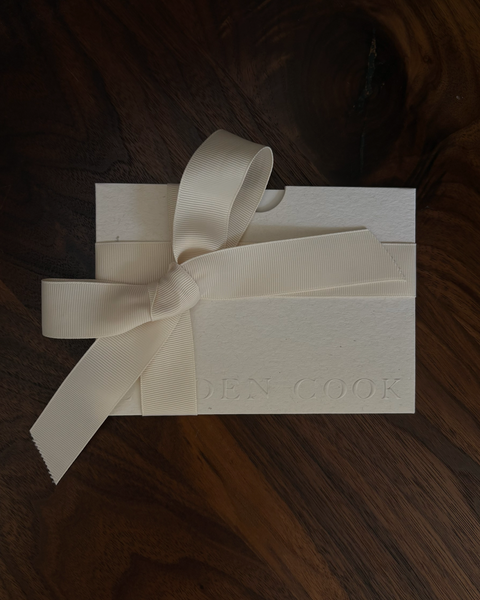 Your Piece is in Production | Gifting Card