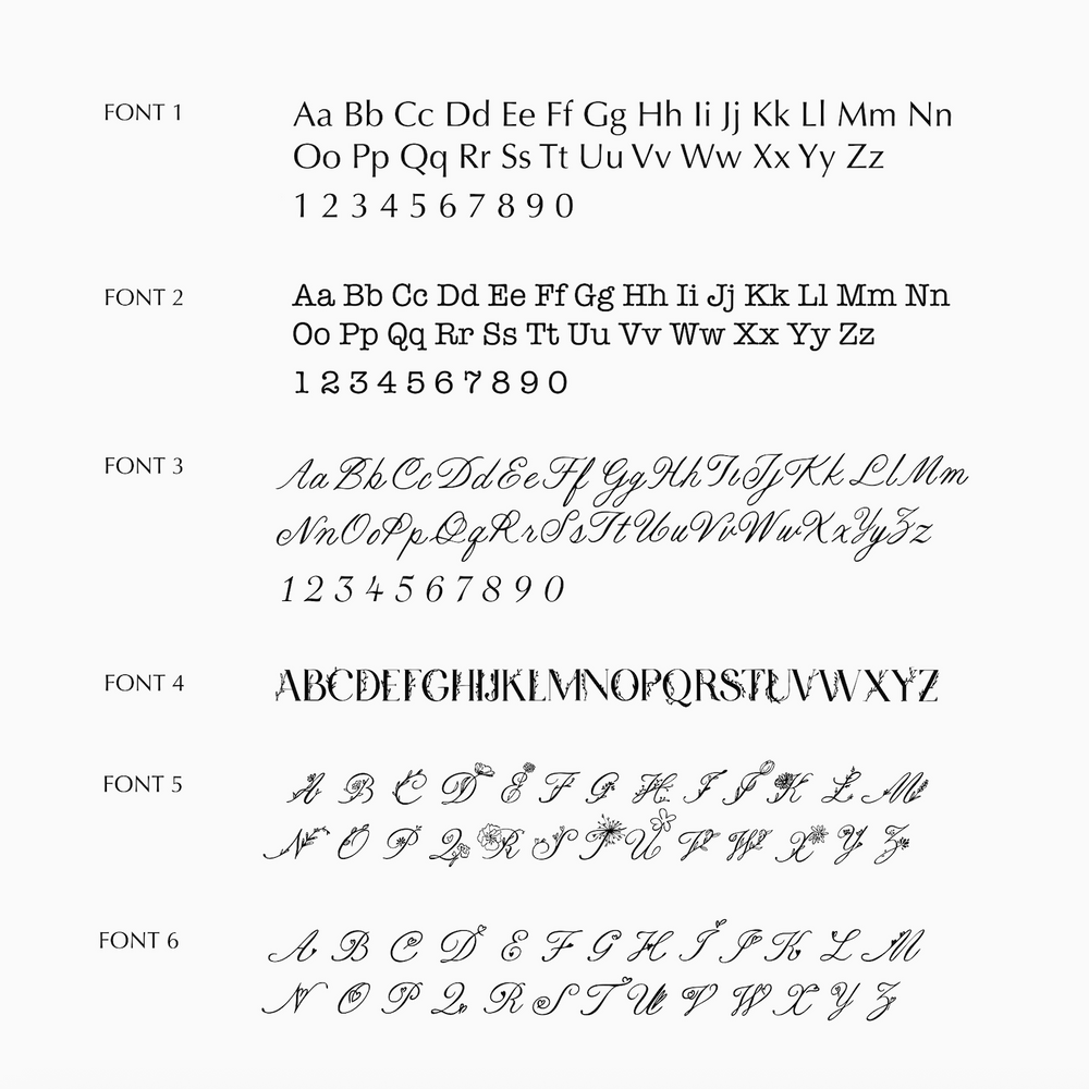 Custom Wave Ring (Stone & Engraving) | White Gold