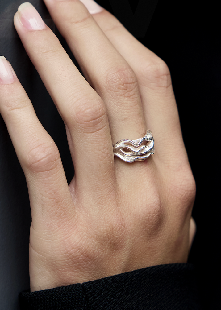 Ivy Ring | White Gold