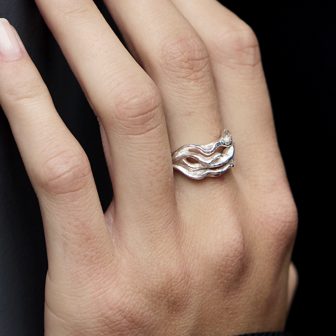 Ivy Ring | White Gold