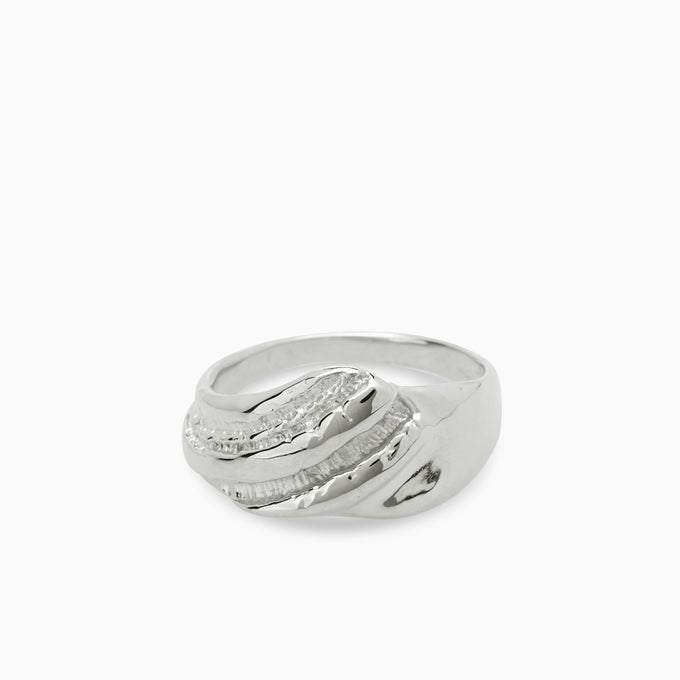 Shore Signet Ring | Silver