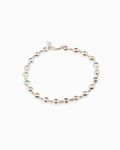 Collective Stone Bracelet | Silver