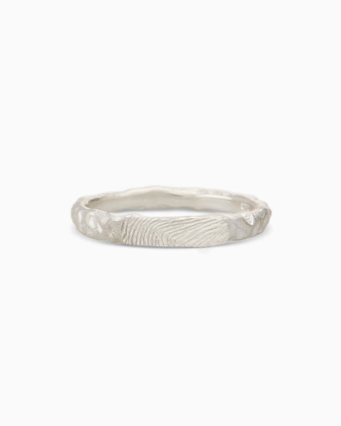 Engraved Kindred Ring | Silver