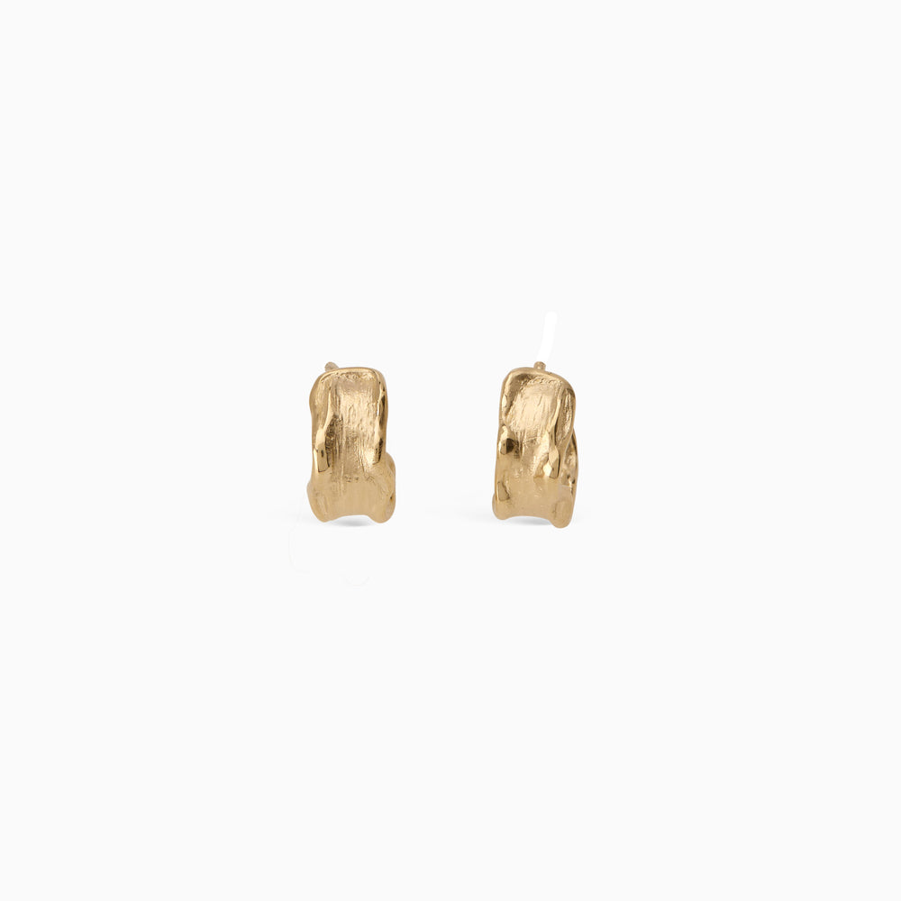 Petra Huggies | Yellow Gold
