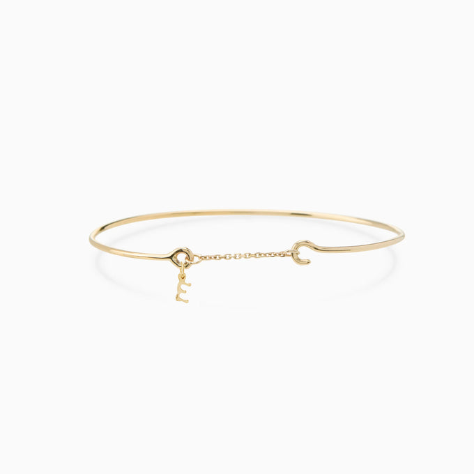 Pendant Weave Bracelet | Yellow Gold