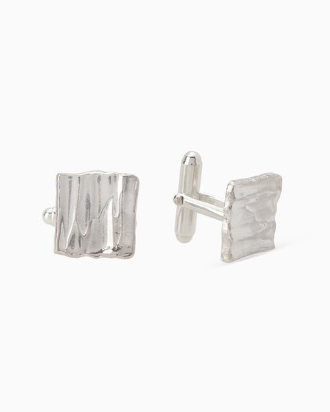 Veil Cufflinks | Silver