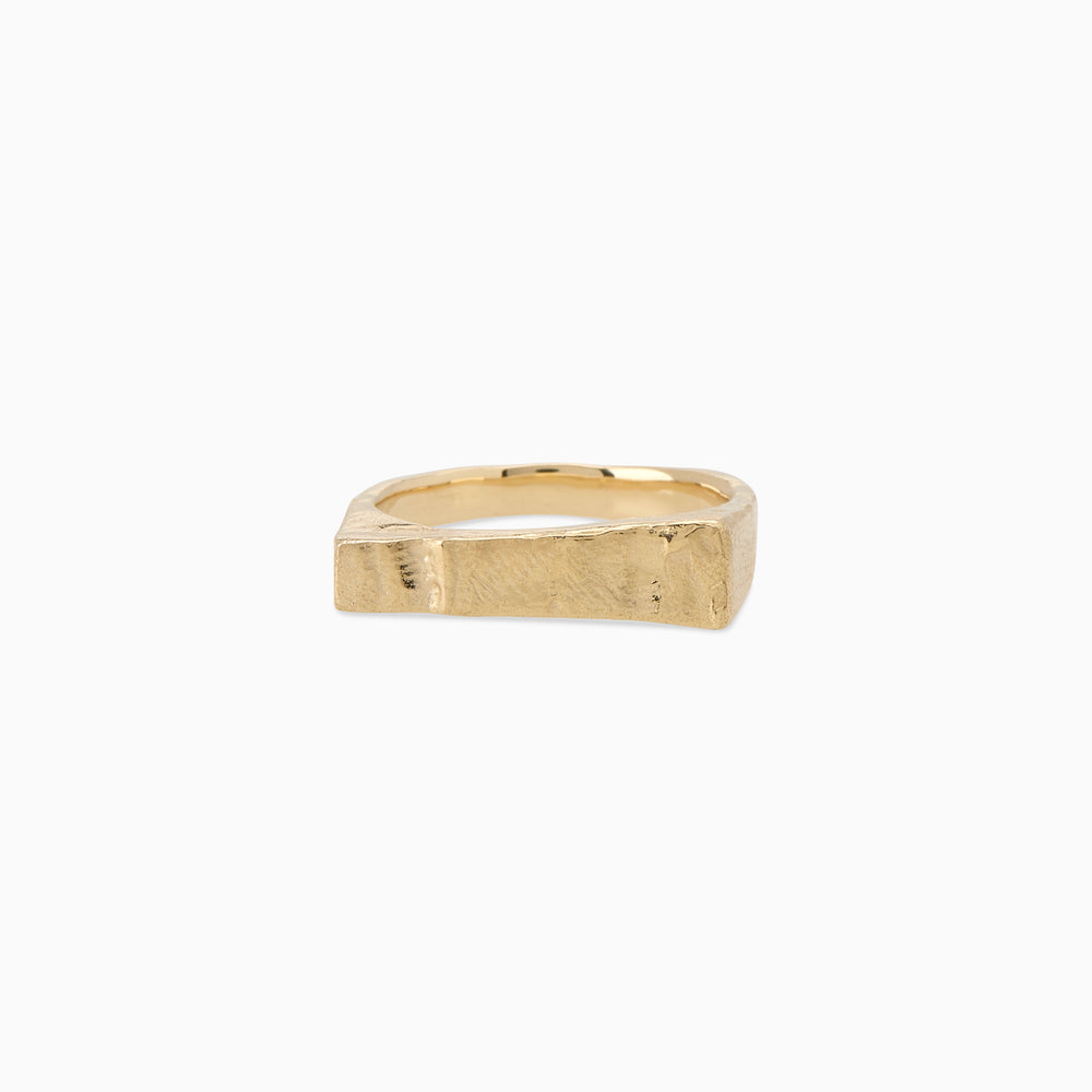 Veil Ring | Solid Yellow Gold