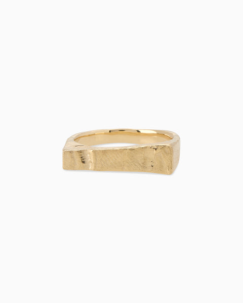 Veil Ring | Solid Yellow Gold