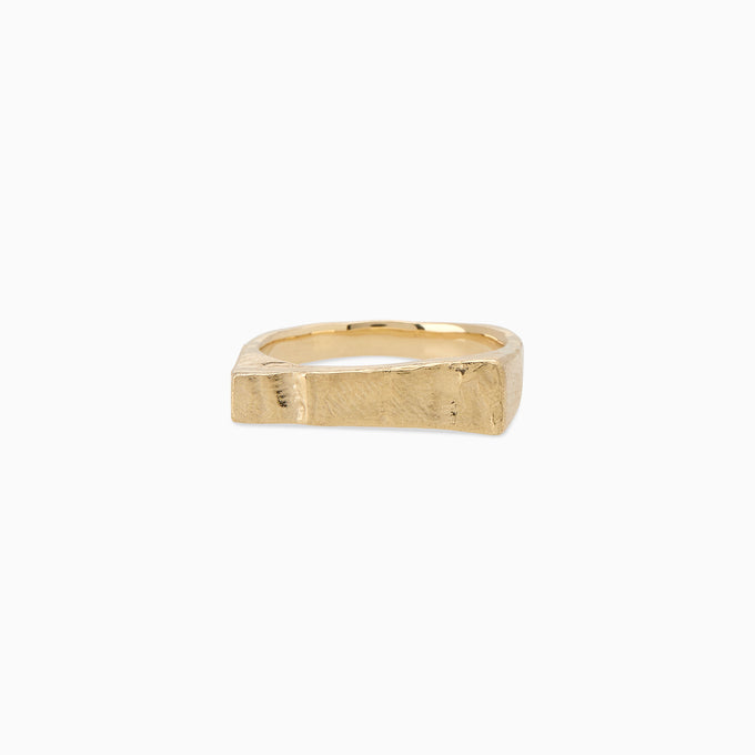 Veil Ring | Solid Yellow Gold