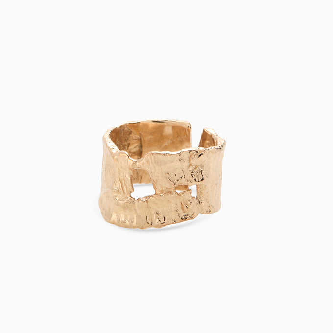 Linen Ring | Gold