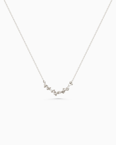 Mini Cherrie Necklace | Silver