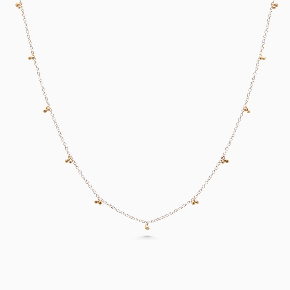 Cherrie Chain Necklace | Mixed Metals